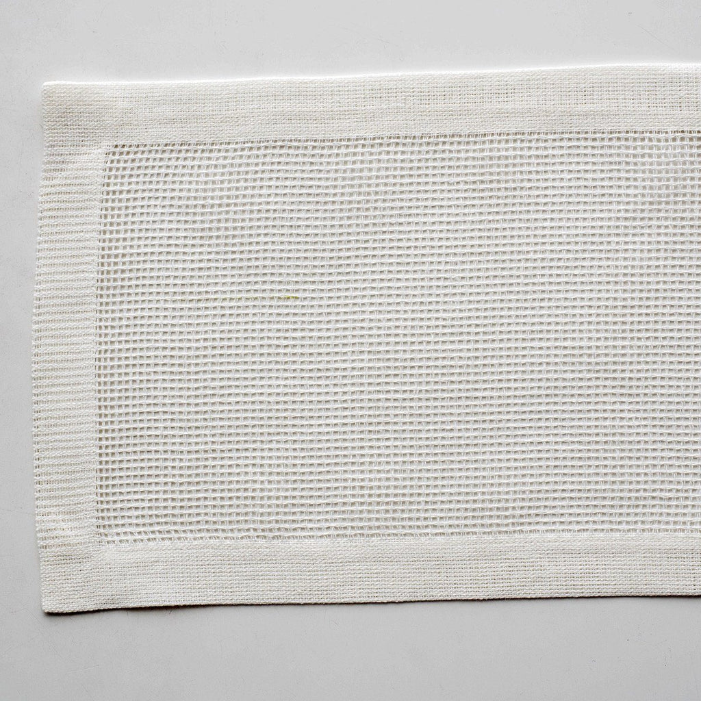Napkin Caneva serviettes Linen Room Latvia 27 x 40 cm white