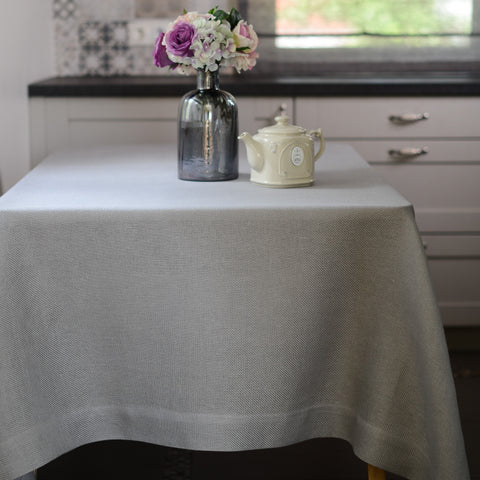 Classic linen tablecloth