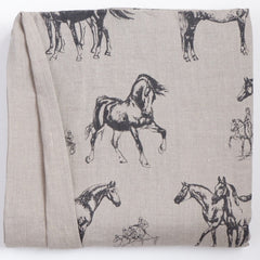 Soft Linen Duvet Covers Horses - Linen Room Latvia