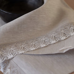 Kitchen Towel with lace