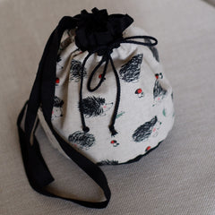 Linen Backpack with different prints