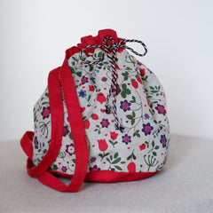 Linen Backpack with different prints