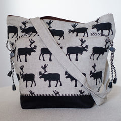 Shoulder Bag with different prints
