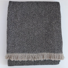Linen Throw Moonlight - Linen Room Latvia
