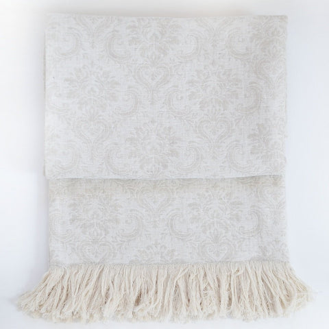 Linen throw Romance