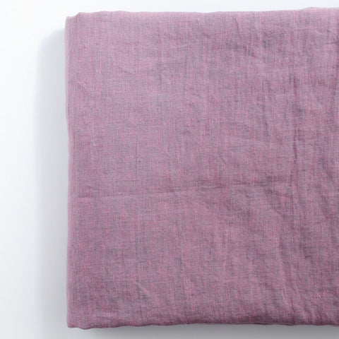 Old Rose Luxury Soft 100% Linen Bed Sheet