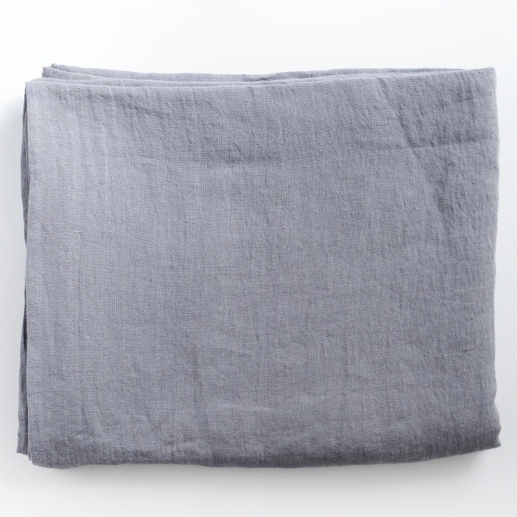 Anthracite Grey Luxury Soft 100% Linen Bed Sheet