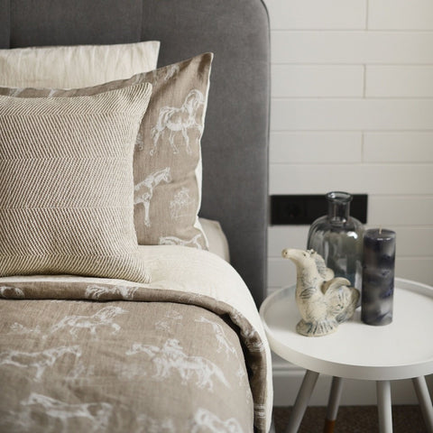 Soft Linen Duvet Covers Horses