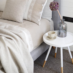 Hand-woven Bedspread Boucle - Linen Room Latvia