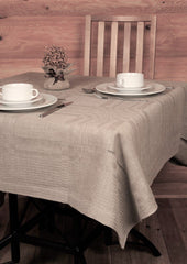 Tablecloth with hem-stitch tableclothes Linen Room Latvia 