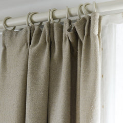 Linen Curtain Boucle Natural Linen